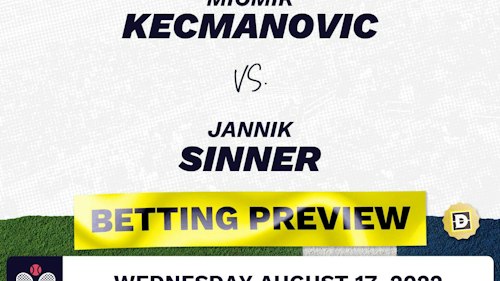 Miomir Kecmanovic vs. Jannik Sinner Predictions - Aug 17, 2022