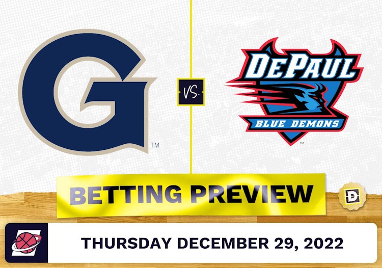 Georgetown vs. DePaul CBB Prediction and Odds - Dec 29, 2022