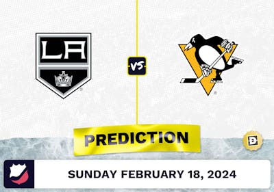 Los Angeles Kings vs. Pittsburgh Penguins Prediction, Odds, NHL Picks [2/18/2024]