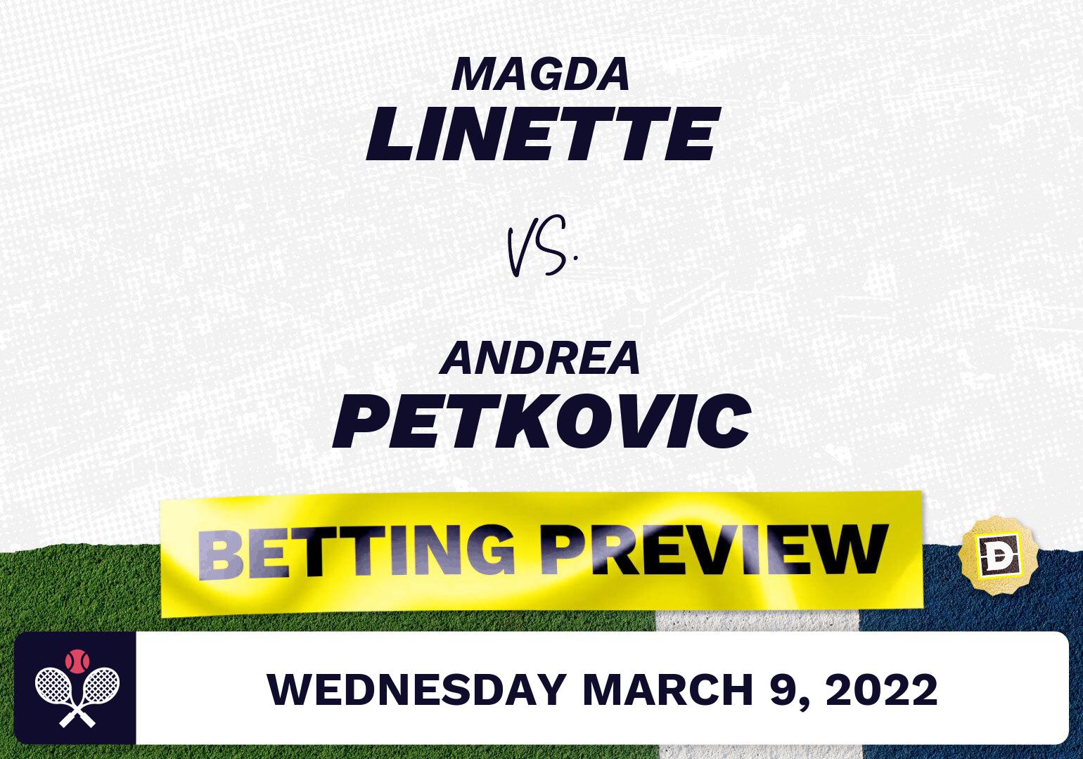 Magda Linette vs. Andrea Petkovic Predictions - Mar 10, 2022