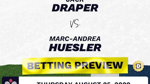 Jack Draper vs. Marc-Andrea Huesler Predictions - Aug 25, 2022