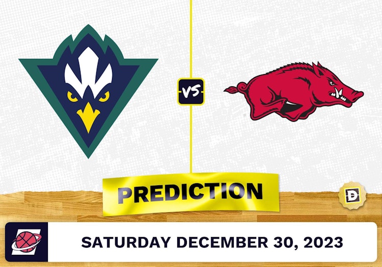 North Carolina-Wilmington vs. Arkansas Prediction, Odds, College Basketball Picks  [12/30/2023]