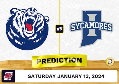 Belmont vs. Indiana State Prediction, Odds, College Basketball Picks [1/13/2024]