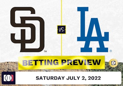 Padres vs. Dodgers Prediction and Odds - Jul 2, 2022