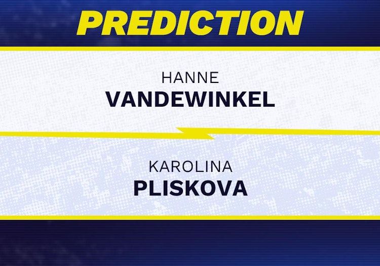 Hanne Vandewinkel vs Karolina Pliskova Tennis Prediction.
