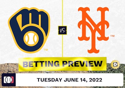 Brewers vs. Mets Prediction and Odds - Jun 14, 2022