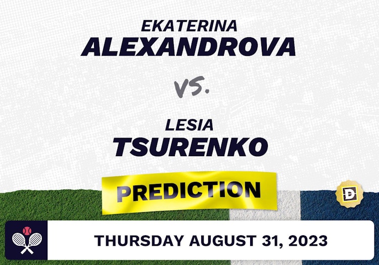 Ekaterina Alexandrova vs. Lesia Tsurenko Prediction - US Open 2023