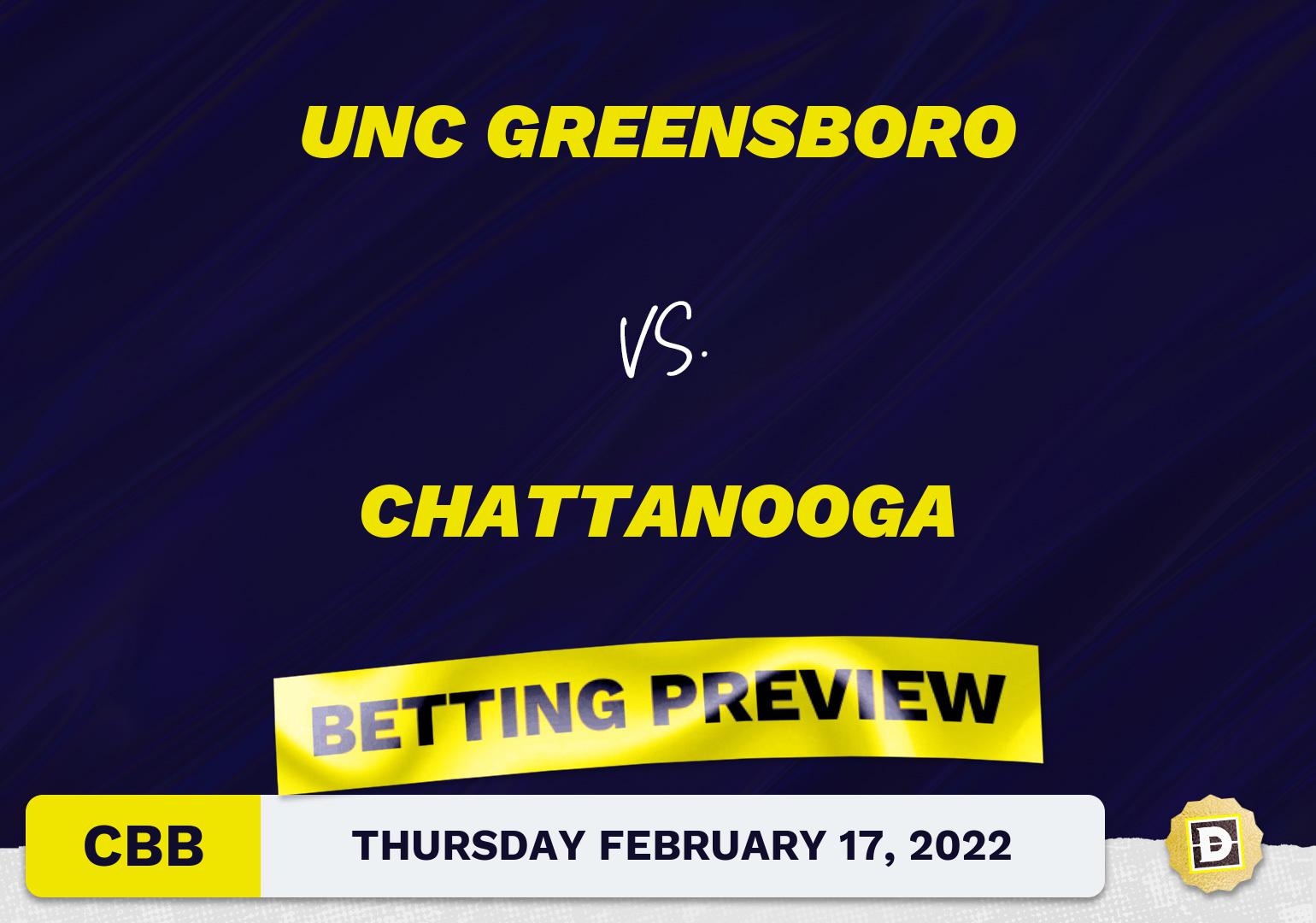 UNC Greensboro vs. Chattanooga CBB Predictions and Odds - Feb 17, 2022