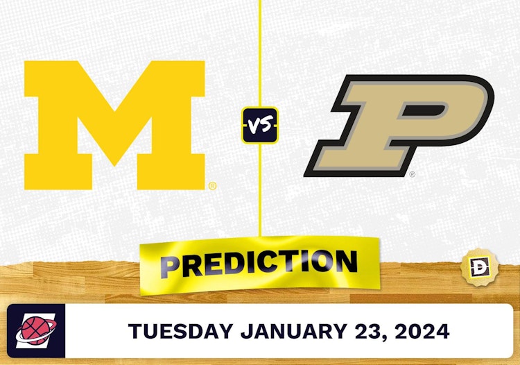 Michigan vs. Purdue Prediction, Odds, College Basketball Picks [1/23/2024]