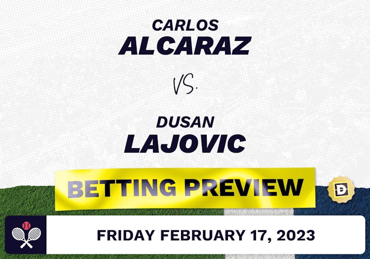 Carlos Alcaraz vs. Dusan Lajovic Predictions - Feb 17, 2023