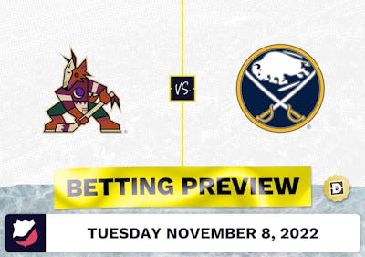 Coyotes vs. Sabres Prediction and Odds - Nov 8, 2022