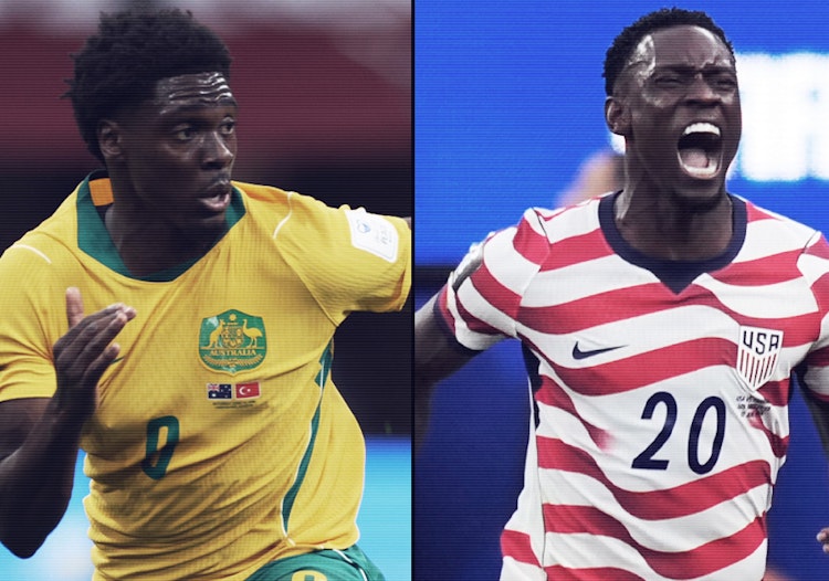 World Cup 2026 parlay today featuring odds in USA vs. Australia