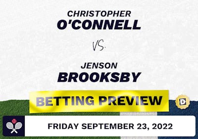 Christopher O'Connell vs. Jenson Brooksby Predictions - Sep 23, 2022