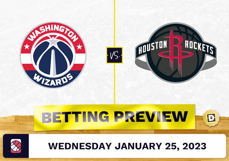 Wizards vs. Rockets Prediction and Odds - Jan 25, 2023