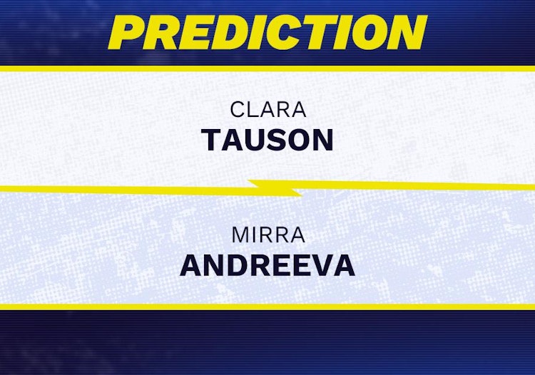 Clara Tauson vs Mirra Andreeva Tennis Prediction.