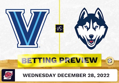 Villanova vs. Connecticut CBB Prediction and Odds - Dec 28, 2022