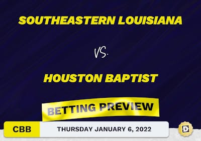 Southeastern Louisiana vs. Houston Baptist CBB Predictions and Odds - Jan 6, 2022