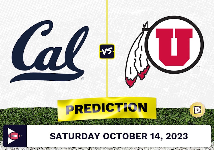 California vs. Utah CFB Prediction and Odds - October 14, 2023