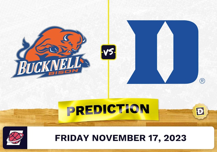 Bucknell vs. Duke Basketball Prediction - November 17, 2023