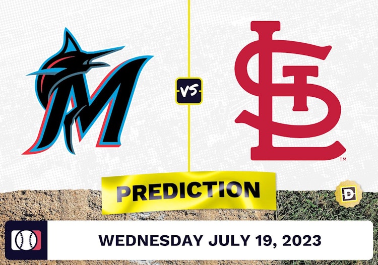 Marlins vs. Cardinals Prediction for MLB Wednesday [7/19/2023]