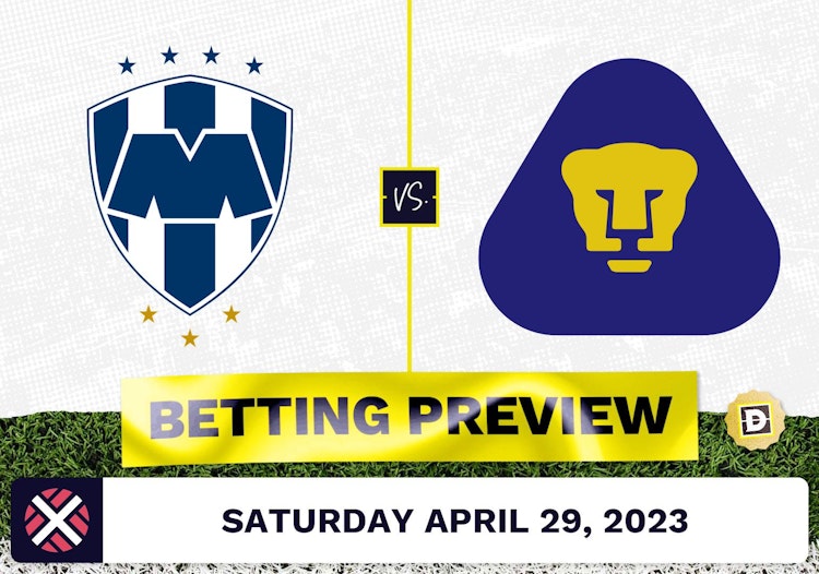 Monterrey vs. Pumas UNAM Prediction and Odds - Apr 29, 2023