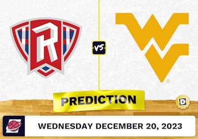 Radford vs. West Virginia Prediction, Odds, College Basketball Picks  [12/20/2023]