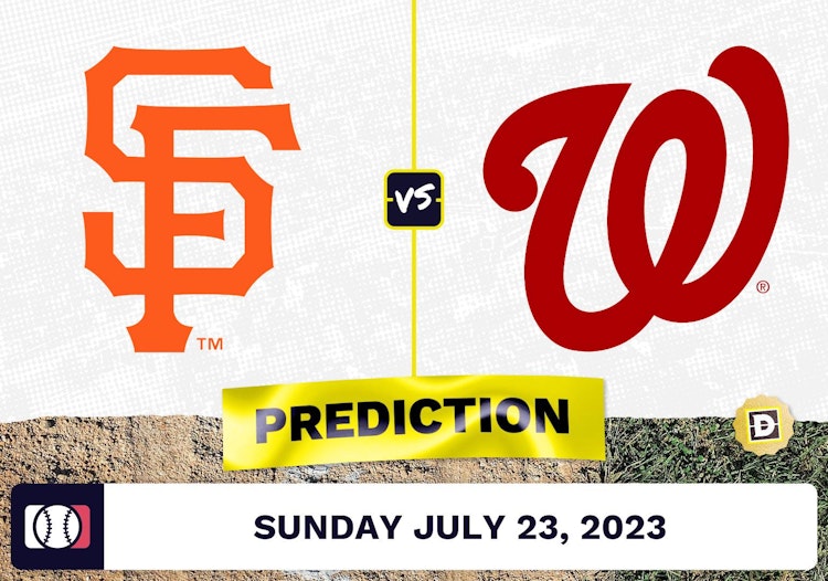 Giants vs. Nationals Prediction for MLB Sunday [7/23/2023]