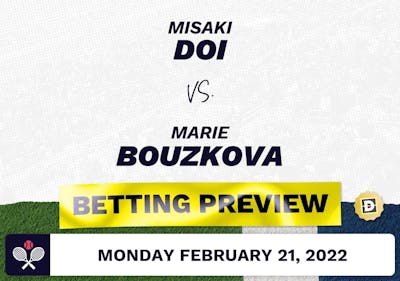 Misaki Doi vs. Marie Bouzkova Predictions - Feb 21, 2022
