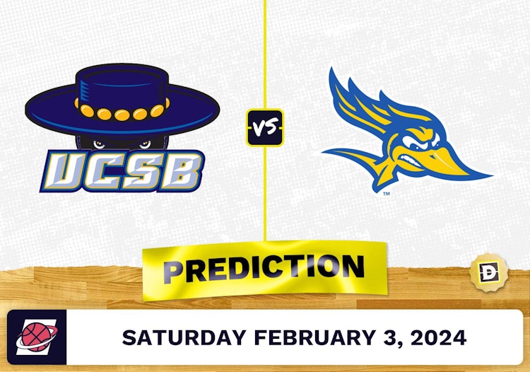 UC Santa Barbara vs. Cal State Bakersfield Prediction, Odds, College Basketball Picks [2/3/2024]