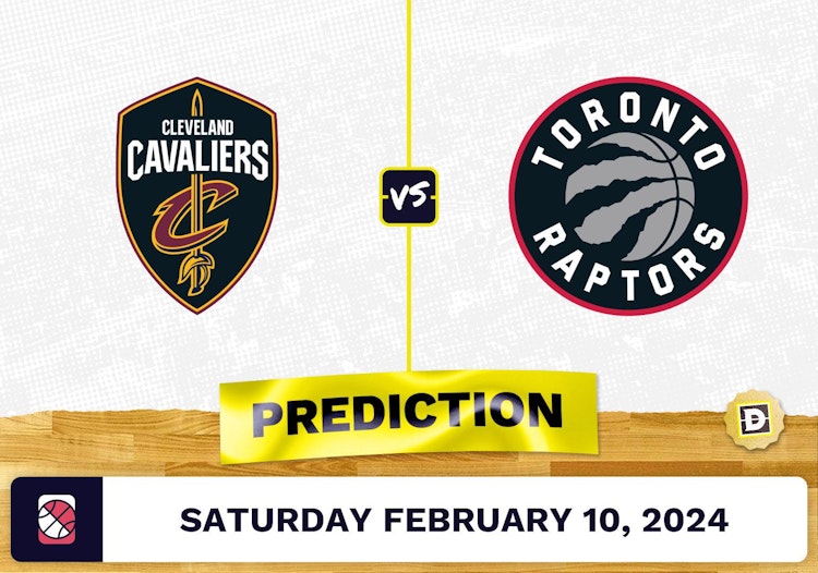 Cleveland Cavaliers vs. Toronto Raptors Prediction, Odds, NBA Picks [2/10/2024]