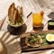 Enjoy Mediterranean dishes & hand-made cocktails