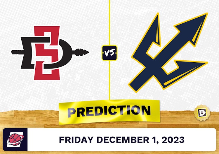 San Diego State vs. UC San Diego Basketball Prediction - December 1, 2023