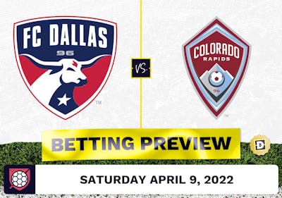 FC Dallas vs. Colorado Rapids Prediction - Apr 9, 2022