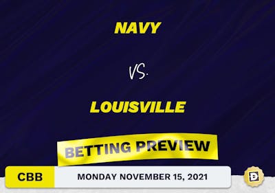 Navy vs. Louisville CBB Predictions and Odds - Nov 15, 2021