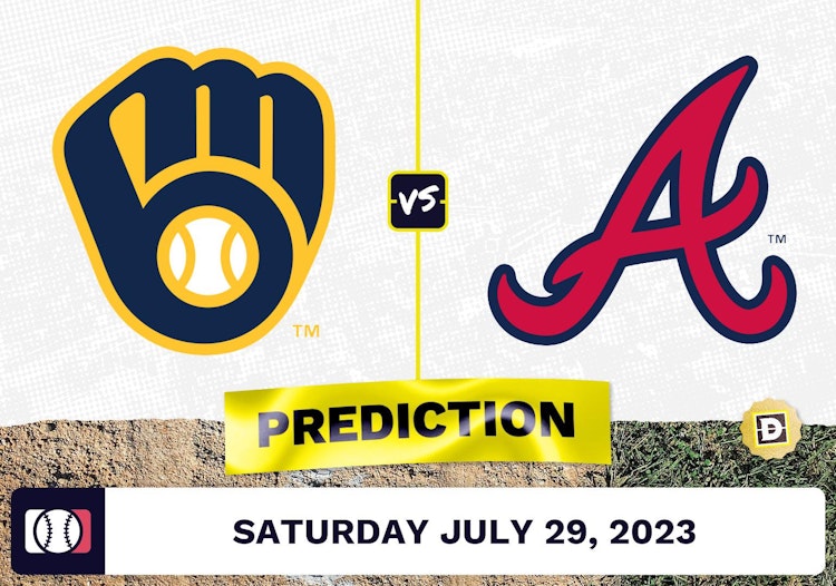 Brewers vs. Braves Prediction for MLB Saturday [7/29/2023]