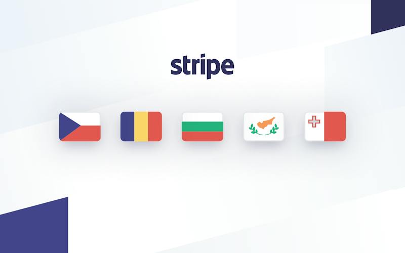 Stripe launches in five more European countries