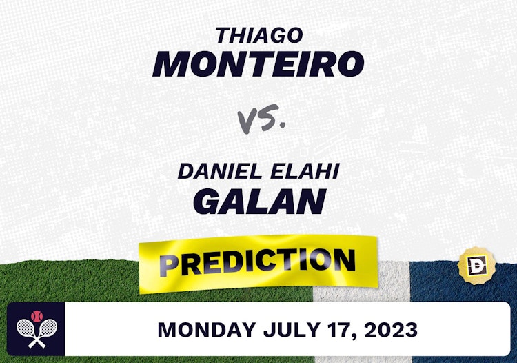 Thiago Monteiro vs. Daniel Elahi Galan Prediction - Swedish Open 2023