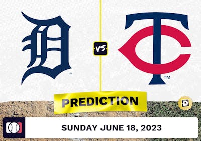 Tigers vs. Twins Prediction for MLB Sunday [6/18/2023]