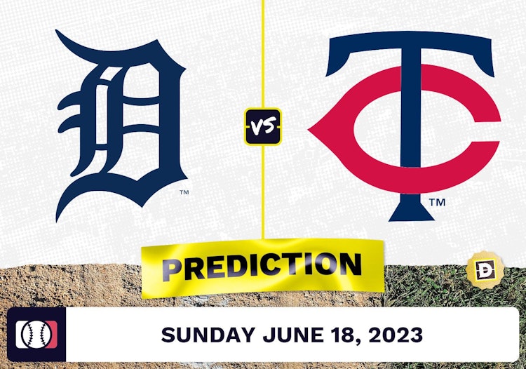 Tigers vs. Twins Prediction for MLB Sunday [6/18/2023]