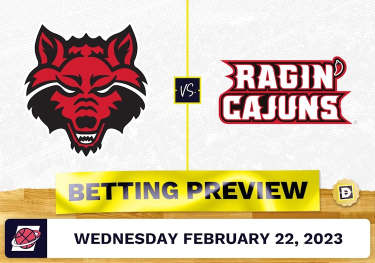 Arkansas State vs. Louisiana-Lafayette CBB Prediction and Odds - Feb 22, 2023