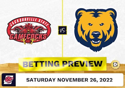 Jacksonville State vs. Northern Colorado CBB Prediction and Odds - Nov 26, 2022