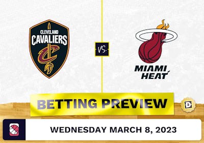 Cavaliers vs. Heat Prediction and Odds - Mar 8, 2023