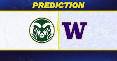Colorado State vs. Washington prediction: Why Washington is favored to win in college football Week 1, 2025