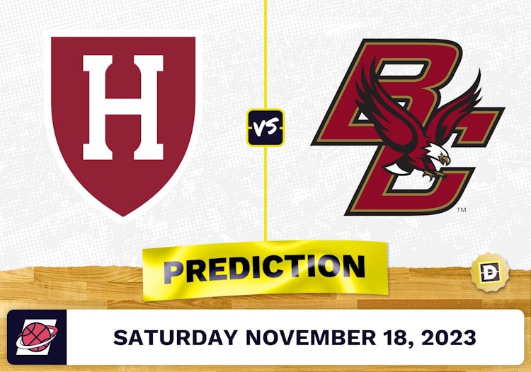 Harvard vs. Boston College Basketball Prediction - November 18, 2023