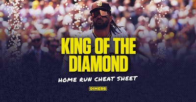 Home Run Picks and Cheat Sheet for "King of the Diamond" DraftKings Promo Today, May 9