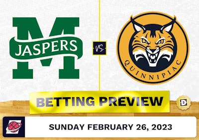 Manhattan vs. Quinnipiac CBB Prediction and Odds - Feb 26, 2023