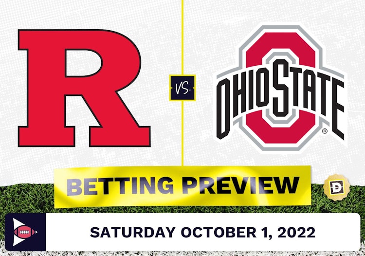 Rutgers vs. Ohio State CFB Prediction and Odds - Oct 1, 2022