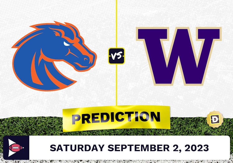 Boise State vs. Washington CFB Prediction and Odds September 2, 2023