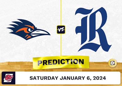UTSA vs. Rice Prediction, Odds, College Basketball Picks  [1/6/2024]
