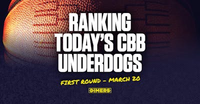 CBB Moneyline upset picks for DraftKings $2 Million "King of the Dogs" first round jackpot on Friday